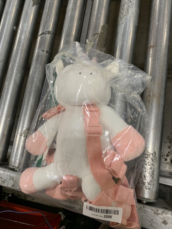 Photo 1 of Travel Bug Toddler Character 2-in-1 Safety Harness (Unicorn - White/Pink/Rainbow)