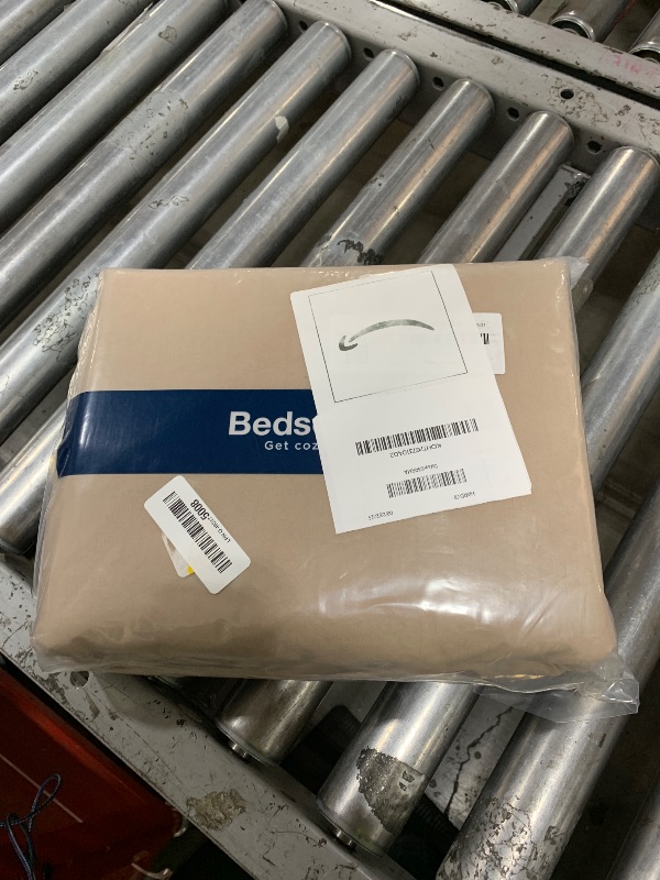 Photo 1 of Bedsure Khaki Duvet Cover Queen Size - 3 Pieces Prewashed Cotton-Like Extra Soft Bedding Set, Includes 1 Duvet Cover 90x90 Inches with Zipper Closure & 2 Pillow Shams, Comforter Not Included