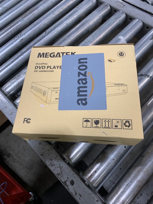 Photo 1 of MEGATEK Region-Free HDMI DVD Player for TV, Compact CD/DVD Player for Smart TV, USB Port, Plays All Region DVDs & Multi Formats, Metal Housing, HDMI/RCA Cables & Remote Included