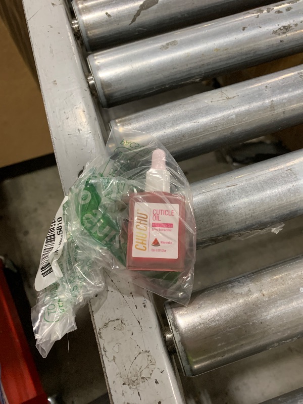 Photo 1 of CHUCHU Jojoba Cuticle Oil for Nails: Watermelon Organic Nail Oil with Vitamin B & E - Moisturizes Repairs and Promotes Nail Growth - Prevents Dryness Hangnails and Chapped Skin 15ML