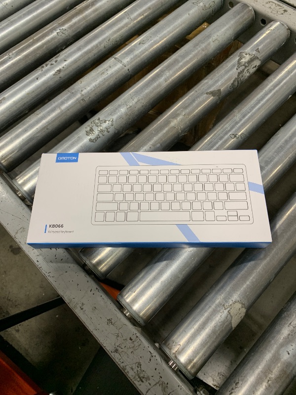 Photo 1 of OMOTON Bluetooth Keyboard Compatible with Mac, Compact Wireless Keyboard Compatible with MacBook Pro/Air, iMac, Mac mini/Pro Laptop and PC (Silver)