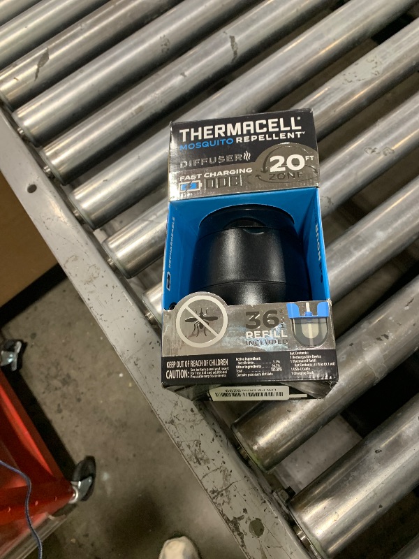 Photo 1 of Thermacell Mosquito Repellent E-Series Rechargeable Repeller; Patio Shield 20’ Mosquito Protection Zone; Includes 36-Hr Repellent Refill; No Flame or Scent; Bug Spray and Bug Zapper Alternative