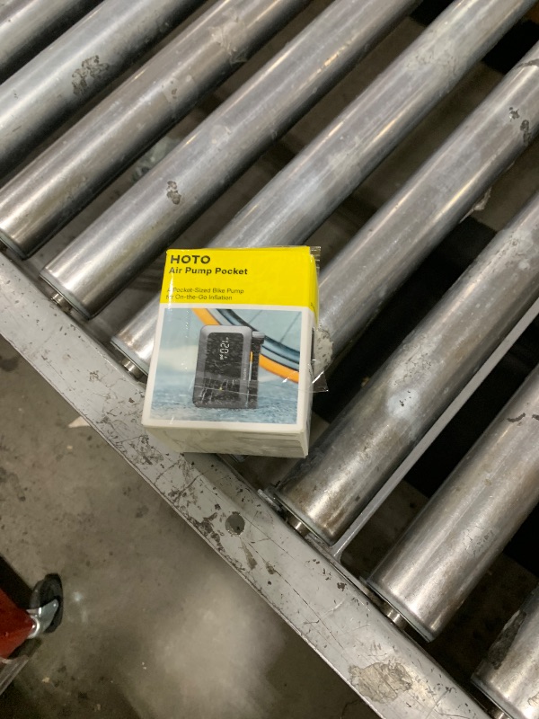 Photo 1 of HOTO Mini Bike Tire Pump, 25s Fast Inflate Bicycle Pump with Guage, 150PSI Portable Electric Bike Air Pump with Presta and Schrader Valve for Road Bike, Motorcycle, Mountain Bike, Car, Sports Ball