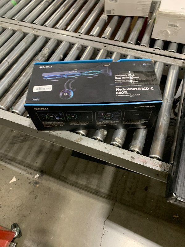 Photo 1 of Lian Li Hydroshift II 360 TL RGB Liquid CPU Cooler - 360mm AIO - 3X 120 RGB Fans - 2.1” IPS LCD Screen - 3 Control Mode - Flexible Tubes Clamp - LGA 1851/1700, AMD AM5/AM4 - Black (HS2LCD36TB)