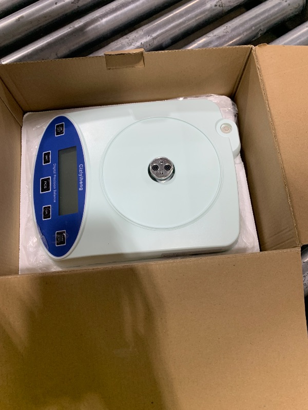 Photo 1 of Ciziyiheng Lab Scale Balance Electronic Scales 5000g*0.01g high Precision Laboratory Digital Analytical Balance Gram Scale 0.01g Accuracy Digital Scientific Scale?Includes 500g*2 Weights?