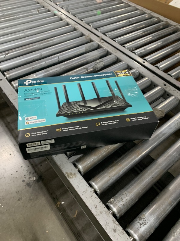 Photo 1 of TP-Link AX5400 WiFi 6 Router (Archer AX73)- Dual Band Gigabit Wireless Internet Router for Streaming, Long Range Coverage