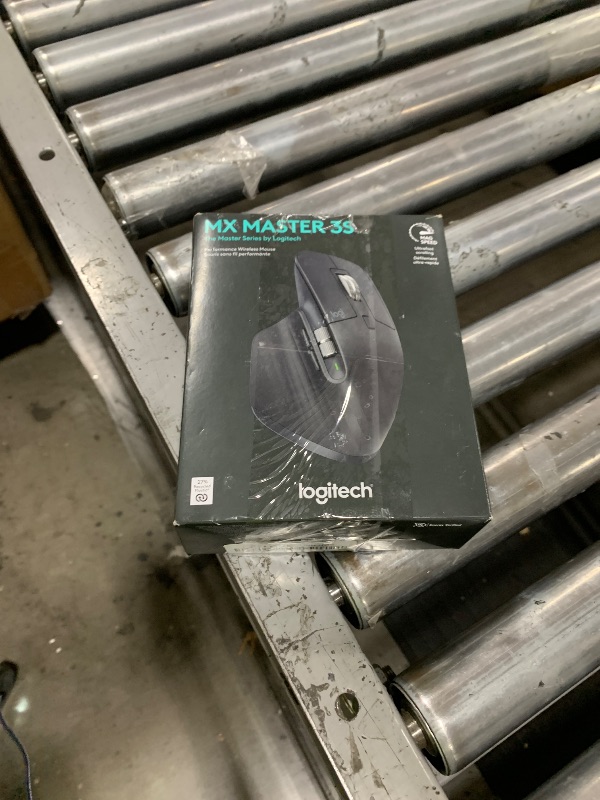 Photo 1 of Logitech MX Master 3S Wireless Mouse Standard Edition with Logi Bolt USB Receiver, Ultra-fast Scrolling, Ergo, 8K DPI, Track on Glass, Quiet Clicks, USB-C, Bluetooth, Windows, Linux, Chrome - Graphite