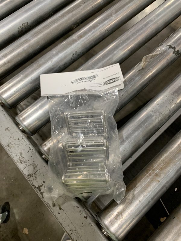Photo 1 of Taco Holders Set of 2 Premium Stainless Steel Stackable Stands, Each Rack Holds 2 or 3 Hard or Soft Tacos, Five Styles Available By 2lbDepot