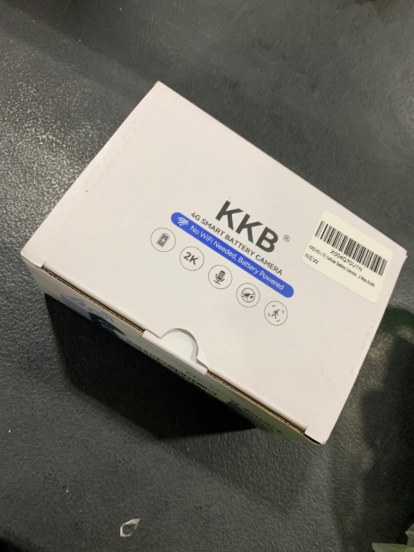 Photo 1 of KKB 4G LTE Cellular Security Camera Built-in SIM Card, 2K No WiFi Security Cameras Indoor with PIR Motion Detection, Wireless Outdoor Battery Camera Without Internet, Color Night Vision, 2 Way Audio