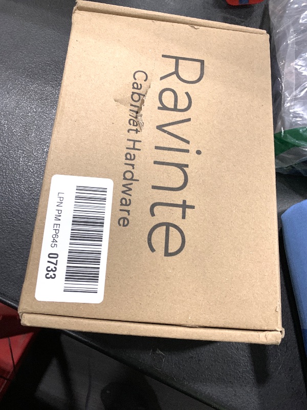 Photo 1 of Ravinte Black Cabinet Handles 15 Pack 3-1/2 inch Matte Black Square Cabinet Pulls Kitchen Hardware 6 inch Overall Length Kitchen Drawer Pulls