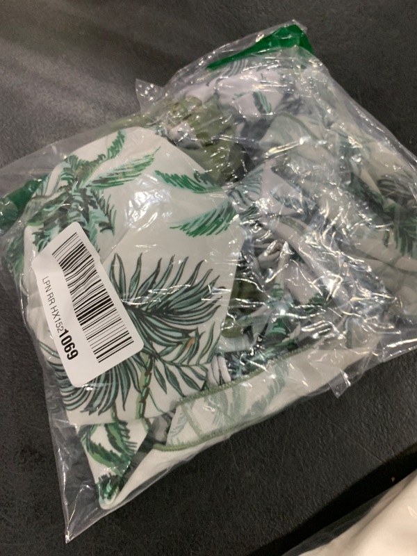 Photo 1 of Girls Swimsuits Size 10-12, Bathing Suit Tropical Floral Twist Cross Bikini Set Girls’ Swimwear with Cover Up Skirt
