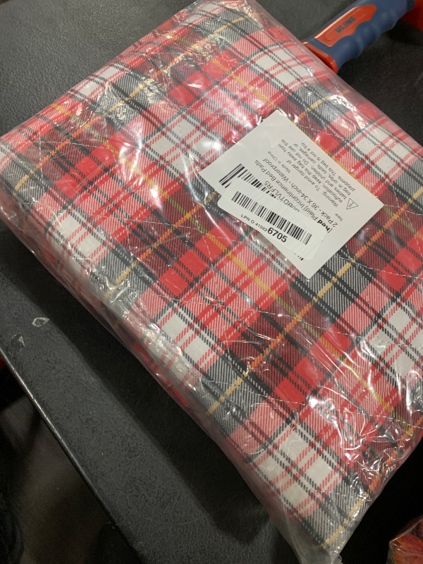 Photo 1 of Bed Pads Washable Waterproof, Incontinence Bed Pads for Women and Men, Reusable Waterproof Mattress Protector, Non-Slip, 36" x 34", Red Plaid, 2 Pack