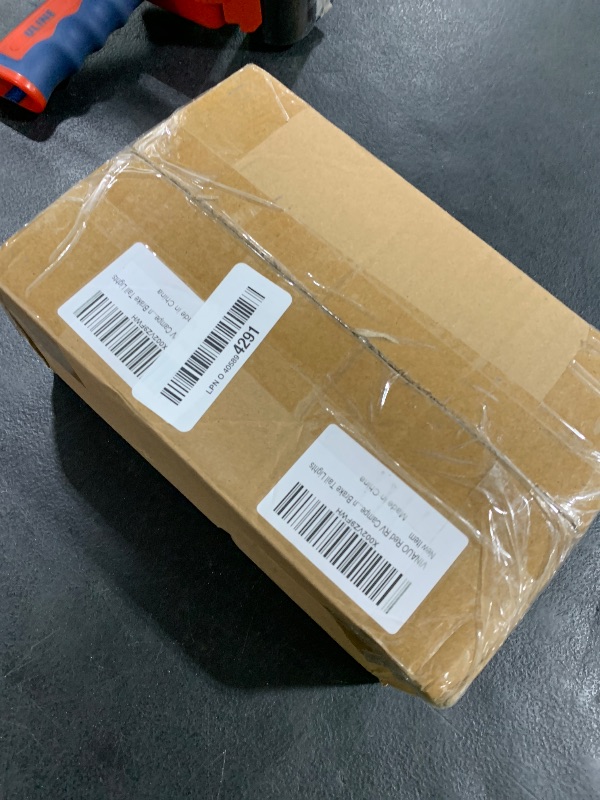 Photo 1 of VINAUO LED Trailer lights, RV Tail Lights LED, RV Brake Lights, Brake Stop Turn Camper Tail Lights with Red Reflex Trailer Tail Lights