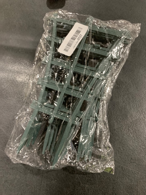 Photo 1 of 12 Pcs Garden DIY Mini Climbing Trellis Plastic Superimposed Potted Plant Support Garden Trellises for Potted Climbing Plants Vines