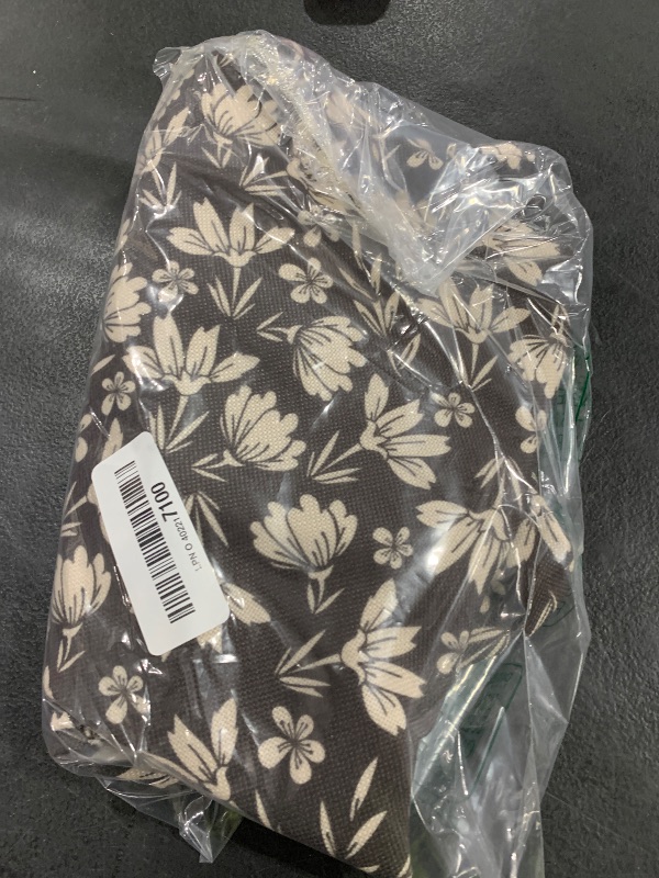 Photo 1 of Aytipun Dark Light Brown Pillow Covers 18x18 Set of 2 Vintage Floral Rustic Old Style Cute Flower Print Decorative Outdoor Pillowcases Seasonal Farmhouse Throw Cushion Case Decor for Couch Sofa Bed