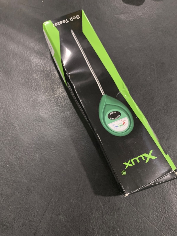 Photo 1 of XLUX Soil Moisture Meter, Plant Water Monitor, Hygrometer Sensor for Gardening, Farming, Indoor and Outdoor Plants, No Batteries Required
