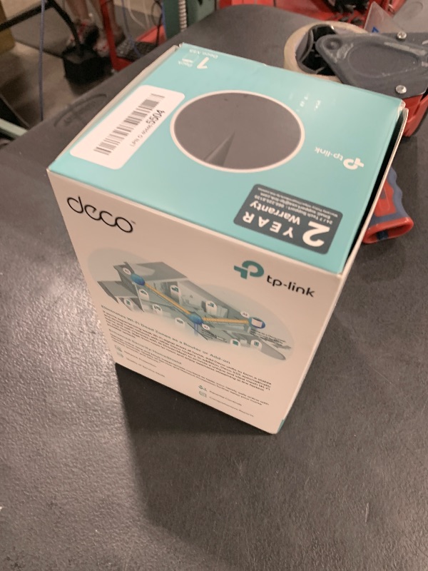 Photo 1 of TP-Link Deco X55 AX3000 WiFi 6 Mesh System - Covers up to 2500 Sq.Ft., Replaces Wireless Router and Extender, 3 Gigabit Ports, Supports Ethernet Backhaul, Deco X55(1-Pack)