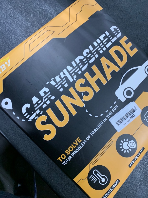 Photo 1 of Sun Shade Sunshade for Hyundai Tucson 2022-2024 2025 2026 Windshield Cover,4-Layer Front Window Shade Custom fit Tucson Sun Visor 240T Retractable Shade Blocks UV Rays Cooler Car Accessories