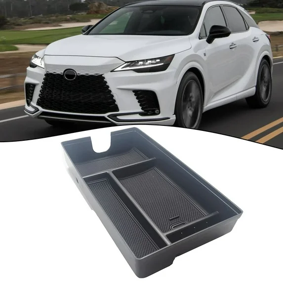 Photo 1 of Car Central Armrest Storage Box Accessories For Lexus RX 450h+ 500h 2023 2024