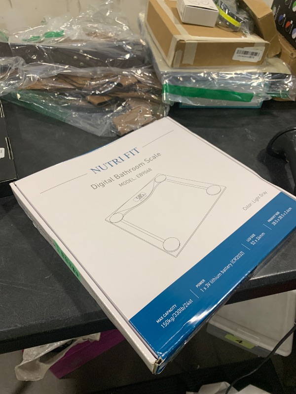 Photo 1 of Digital Bathroom Scale for Body Weight, Precision Weighing Scale for Weight Loss, High Accuracy Measurements, 330 Pounds, Step on Technology