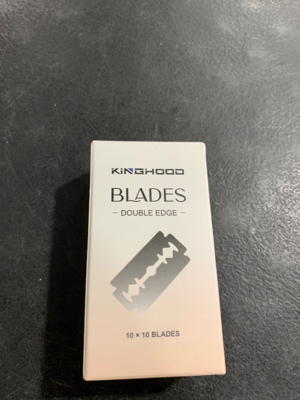 Photo 1 of 100 Count Safety Razor Blades - Double Edge Razor Blades for a Smooth and Precise Shave