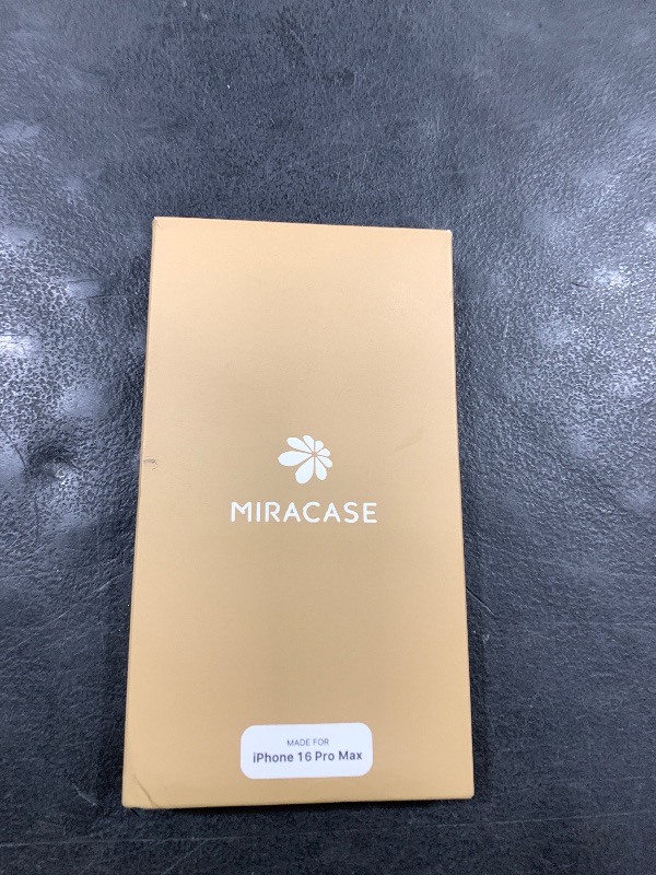 Photo 1 of Miracase Magnetic for iPhone 16 Pro Max Case 6.9'' [Compatible with MagSafe] Full-Body Phone case with Built-in Glass Screen Protector& Camera Protector,Drop Proof 16 Pro Max Cover,Desert Brown