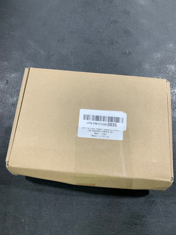 Photo 1 of inShareplus 5 Pack 24V 1A Power Supply, AC 100-240V to DC 24 Volt 24W LED Driver, Low Voltage Transformer with 5.5mm x 2.1mm DC Plug, Wall Plug Adapter for 24V LED Strip Light and Other 24V Products