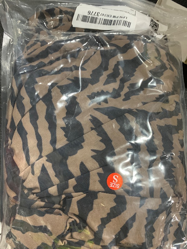 Photo 1 of Women Tube Top Dress Tiger Stripe Mesh Patchwork Maxi Dress Strapless Sexy High Slit Long Dresses Party Clubwear (Brown,S)