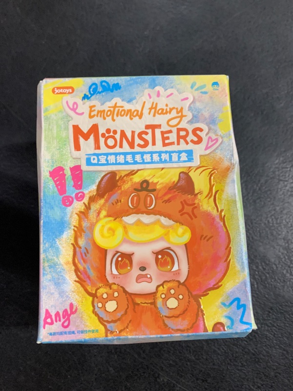 Photo 1 of SURUIMA GK Baby Three Q.Kid Plush Blind Box? Plush Figure Toys 1PC (1 of 7 Possible Styles) Emotional Hairy Monsters Collectible Keychain & Bag Charm Birthday Gifts 4.2 in
