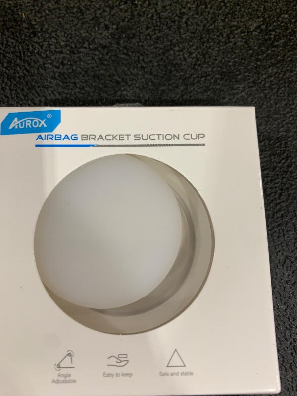 Photo 1 of AUROX Compatible with MagSafe Base for iPhone 16/15/14/13/12 Magnetic Base Plate?Base Only? Intended for Phone Grip and Phone Ring Holder?Removable for Wireless Charging?(Clear)