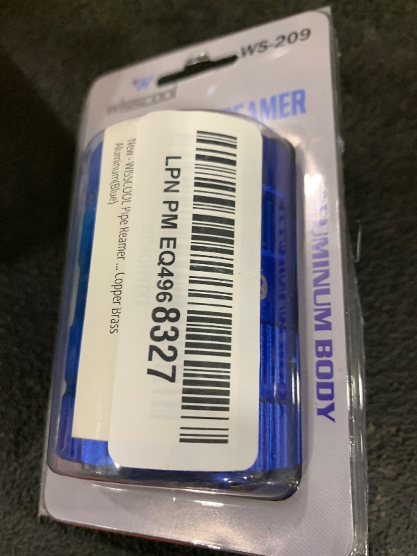 Photo 1 of Wisscool  Reamer Tool, Copper PVC Tube Deburring Tool Plumping Tools Pipe Cleaner 1/4" to 1-5/8" Inner Outer Reamer Pipe Tubing Chamfer for Metal PVC PPR Copper Brass Aluminum(Blue)