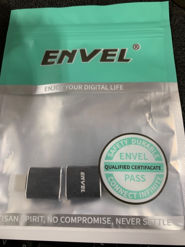 Photo 1 of ENVEL USB to USB C Adapter, 2 Pack USB3 5Gbps High Speed Data Transfer, OTG Converter Thunderbolt3 4 Compatible with Apple iWatch iPhone 15 16 Pro Max iPad Air 4 5 Mini 6