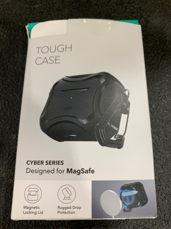 Photo 1 of ESR for AirPods Pro 2nd Generation Case, Compatible with Airpods Pro Case 2nd/1st Gen (2023/2022/2019), Compatible with MagSafe, Powerful Drop Protection, Magnetic Lid, Navy Blue