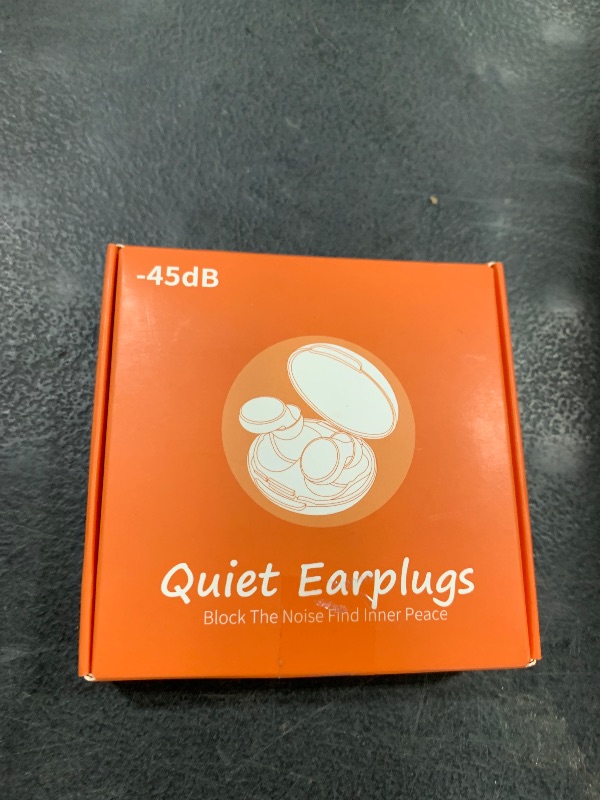 Photo 1 of Ear Plugs for Sleeping Noise Cancelling, 45dB Soft Earplugs for Concert, Reusable Ear Plugs for Noise Reduction with Case & 8 Eartips, for Sleeping, Concert, Working, Studying, Traveling (Black)