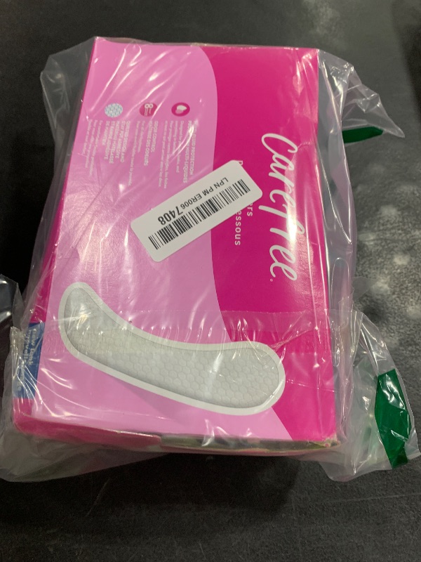 Photo 1 of Carefree Panty Liners for Women, Extra Long, Unwrapped, Unscented, 100ct | Pantiliners, Carefree, Daily for Women, Light Periods and Leaks, 8-Hour Odor Control|100ct (Packaging May Vary)
