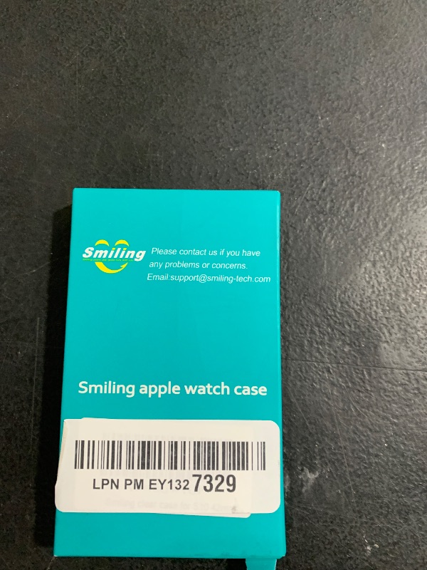 Photo 1 of Smiling 2 Pack Case Compatible with Apple Watch Series 10 (2024) 42mm with Tempered Glass Screen Protector, Hard PC Case Scratch-Resistant Overall Protective Cover- Transparent