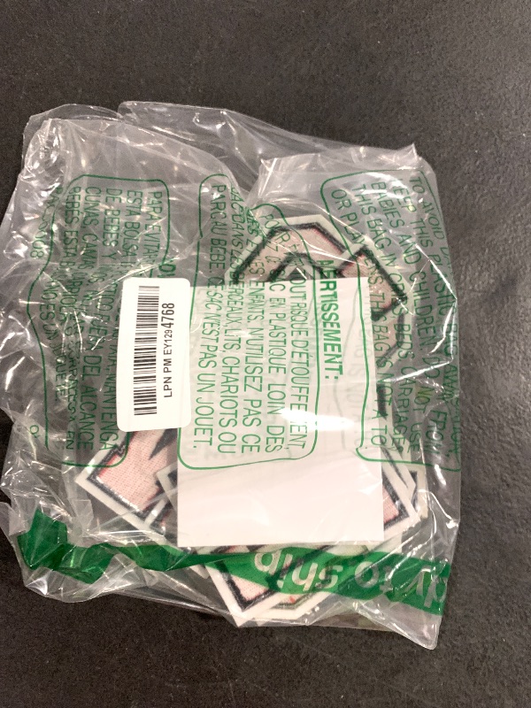 Photo 1 of TXSN 26pcs Iron on Letter Patches, Fully Embroidery Varsity Letters A-Z Patches for Clothing Jacket Backpacks Hat and More, 3.1" Red