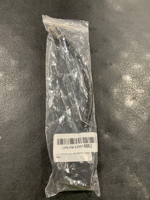 Photo 1 of Ethernet Splitter 1 to 2 RJ45 Network Cable Adapter, Note Only Connect one Network at a Time, Compatible with ADSL/Computers/TVs/Routers