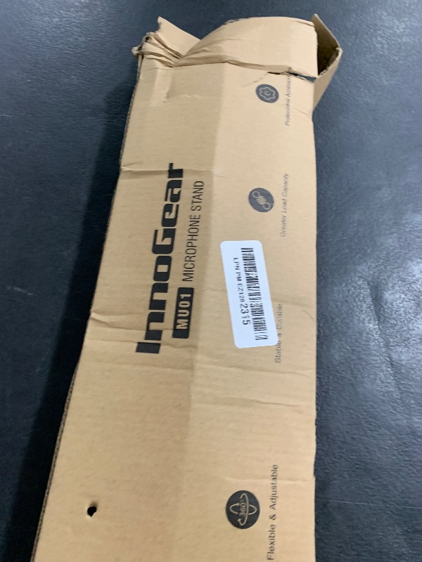 Photo 1 of InnoGear Boom Arm Microphone Mic Stand for Blue Yeti HyperX QuadCast SoloCast Snowball Fifine Shure SM7B and other Mic, Medium