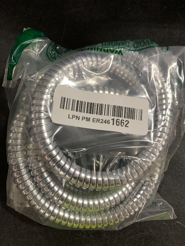 Photo 1 of Grohe 28143000 Relexa Longlife Metallic Hose, Starlight Chrome