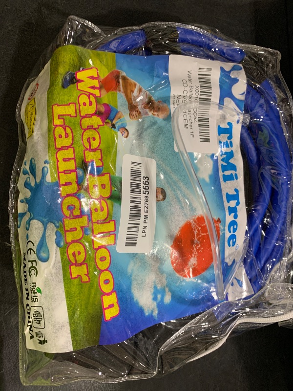 Photo 1 of Water Balloons Launcher 500 Yard Toys 3 Person T Shirt Launcher Slingshot Water Ballons, The Heavy Duty Football Potato Launcher Giant Sling shots for Adults