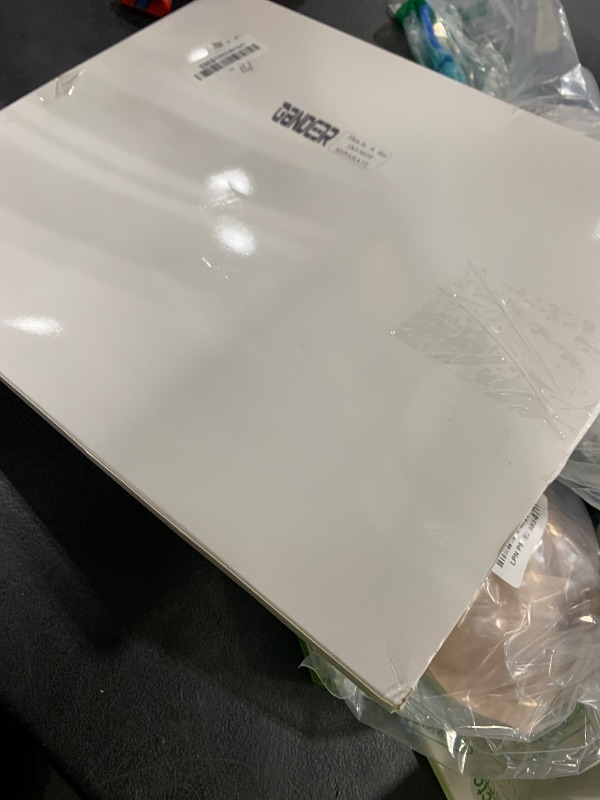 Photo 1 of 100 Pcs Disposable Paper Place Mats Bulk 16.5"x13" Pebble Shape Place Mats for Kitchen Dining Table Wedding Baby Shower Birthday Party Table Decorations(Black)