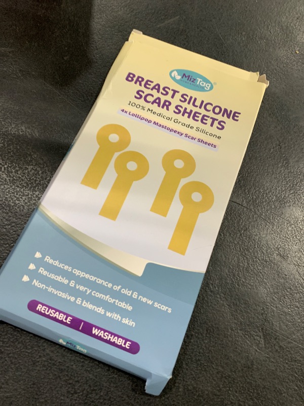Photo 1 of Breast Augmentation Recovery Supplies - Silicone Sheets for Healing - Comfortable Under Post-Op Bra (4 Pcs)