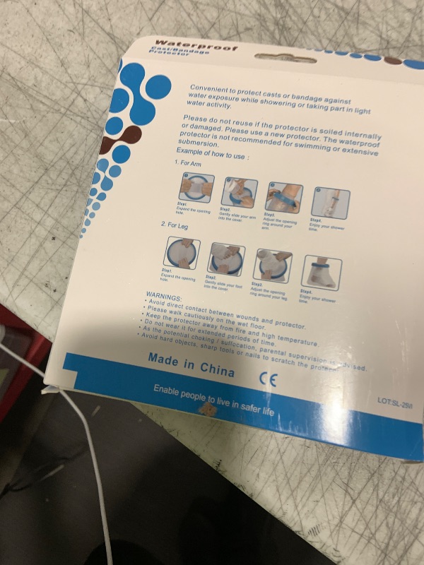 Photo 1 of UpGoing Waterproof Hand Cast Covers for Shower Bath, Adult Watertight Wrist Protector Resuable Wound Bandage Sleeve Bag for Broken Hand, Fingers, Surgery, Burns[2025 Upgrade]