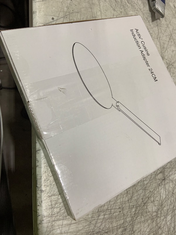 Photo 1 of ACTIV CUISINE 9.45 Inch Heat Diffuser, Stainless Steel Induction Adapter with Removable Handle, Induction Cooktop Plate for Electric Gas Stove Glass, Protects Pot Cookware Accessories