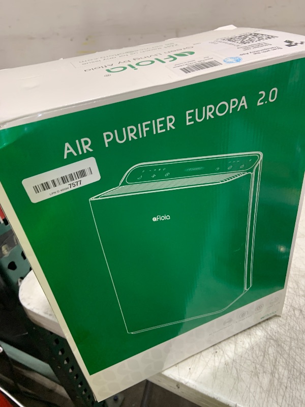Photo 1 of Afloia Air Purifier for Home Large Room Bedroom Up to 2000Ft² with PM2.5 Air Quality Monitor Smart Auto Mode, Washable Pre Filter Cleaner for Pet, Europa 2.0