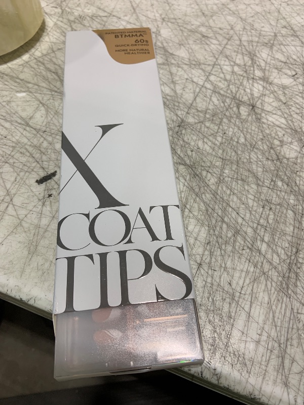 Photo 1 of BTArtbox French Tip Press on Nails - 5 Styles XCOATTIPS Short Almond Nails, Pre-Designed Swirl Soft Gel Nail Tips, Ultra Fit False Nail, Soak Off Acrylic Fake Nails Extensions for Easy DIY Nail Art