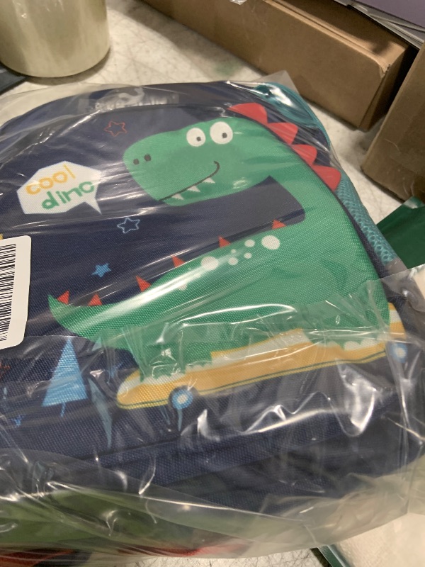 Photo 1 of Reqinqin Toddler Backpack girl little Backpacks Animal Cartoon Mini Travel Bag for Baby Girl Boy 1-3 Years Baby Backpack(Dinosaur)