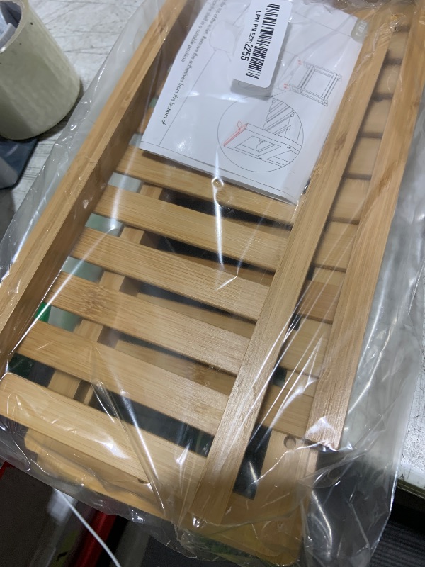 Photo 1 of AmazerBath Bamboo Over The Toilet Storage Shelf - 2-Tier Bathroom Organizers and Storage Shelves, 2 in 1 Dual Stable Above Over Toilet Bamboo Shelf Home Storages Rack for Small Bathroom, Space Saver