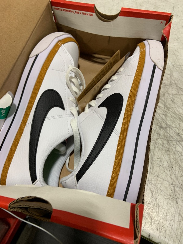 Photo 1 of Nike Women's Court Legacy Sneaker, White/Black/Desert Ochre/Team Orange, 7